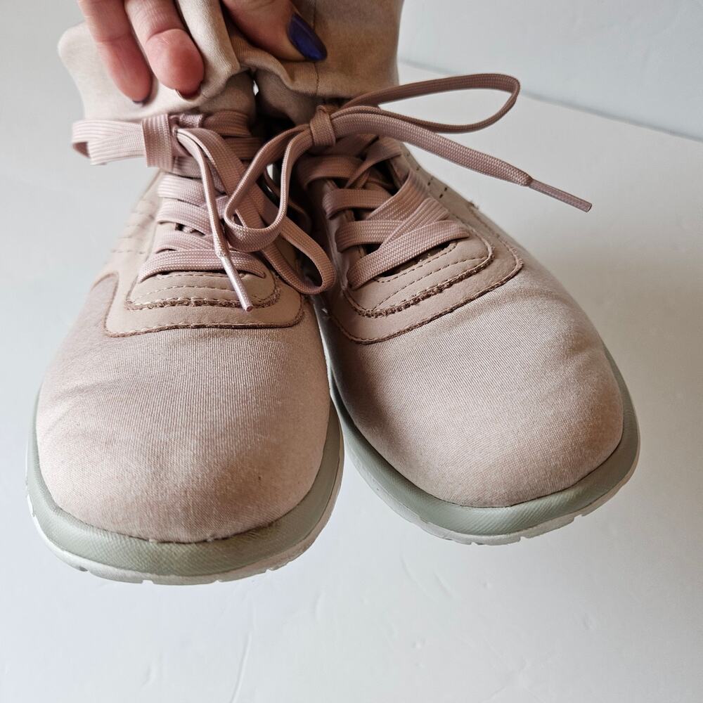 Ugg Islay Leather Bootie Sneakers Quartz Pink Women's 10‎ UK 8.5 EU 41 - Picture 3 of 10